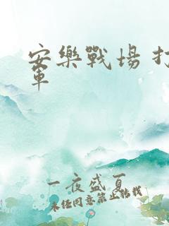 安乐战场 打真军