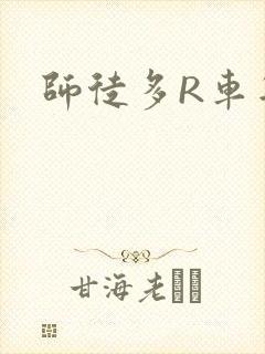 师徒多R车年上