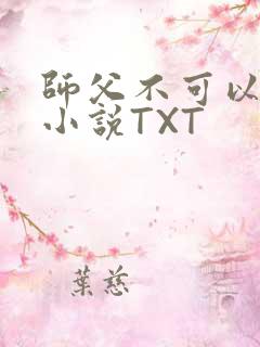 师父不可以灵犀小说TXT