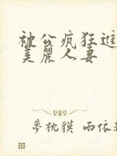 被公疯狂进入的美丽人妻