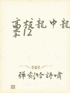 高校龙中龙第二季12
