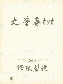 大唐春txt
