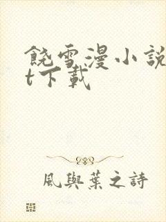 饶雪漫小说txt下载