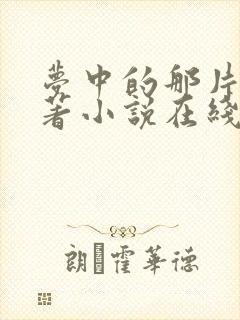 梦中的那片海原著小说在线阅读