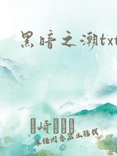黑暗之潮txt