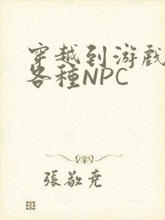 穿越到游戏里和各种NPC
