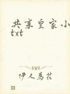 共享皇家小公主txt