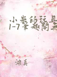 小米的玩具日记1-7笔趣阁无广告