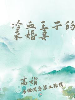 冷血王子的贫穷未婚妻