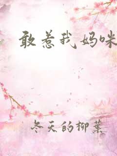 敢惹我妈咪试试