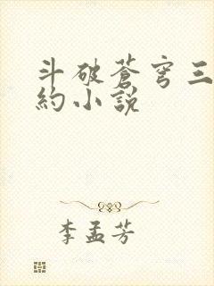 斗破苍穹三年之约小说