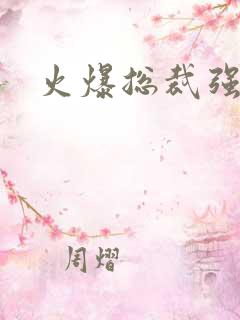 火爆总裁强制爱