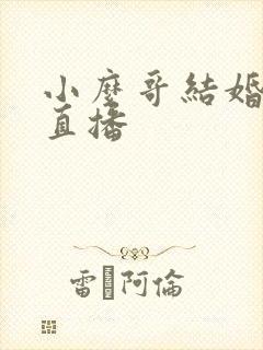 小么哥结婚视频直播