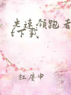 光速领跑者txt下载