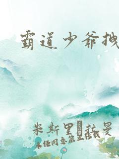 霸道少爷拽上我