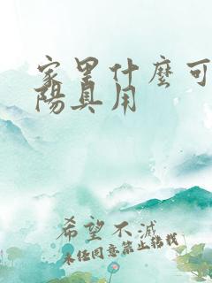 家里什么可以当阳具用