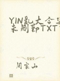 YIN乱大合集未删节TXT下载