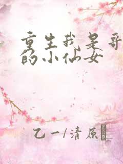 重生我是哥哥们的小仙女