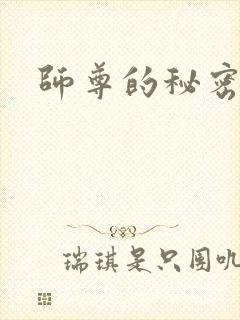 师尊的秘密