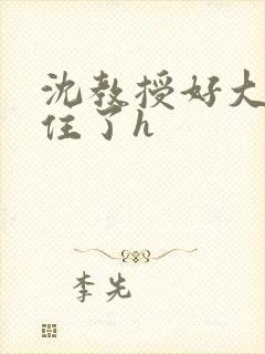 沈教授好大含不住了h