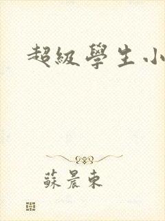 超级学生小说