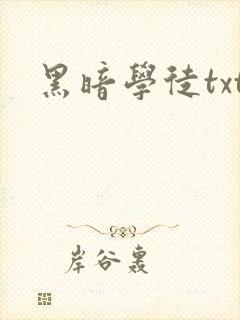 黑暗学徒txt