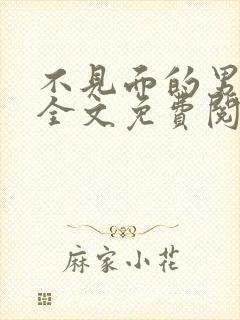 不见面的男朋友全文免费阅读