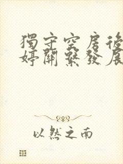 独守空房后与姜婷关系发展