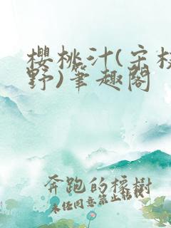 樱桃汁(宋枝江野)笔趣阁