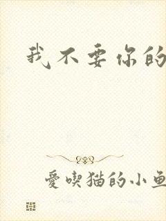 我不要你的承诺