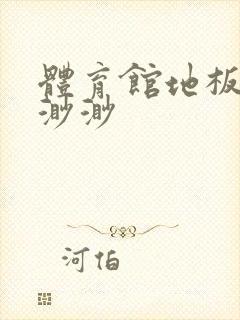 体育馆地板上c渺渺