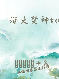 浴火焚神txt