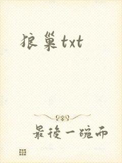 狼巢txt
