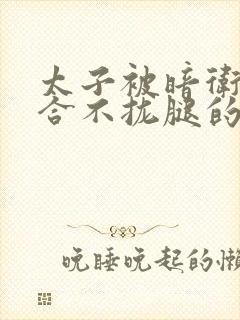 太子被暗卫c到合不拢腿的后果