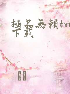 极品无赖txt下载