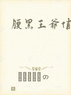 腹黑王爷俏医妃