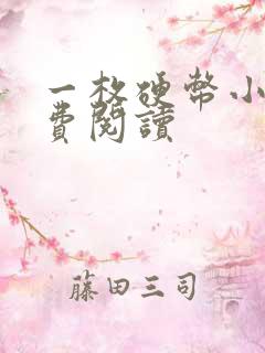 一枚硬币小说免费阅读