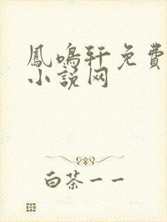 凤鸣轩免费言情小说网