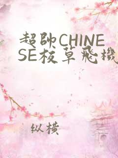 超帅CHINESE校草飞机BLUE