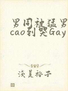 男同被猛男房东cao到哭Gay