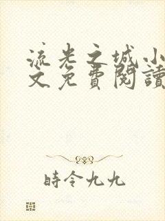 流光之城小说全文免费阅读