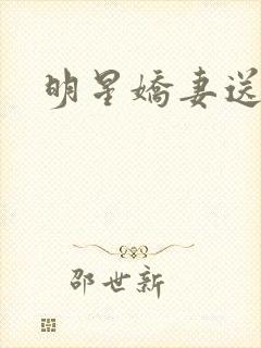 明星娇妻送上门