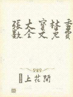 张大宝林秀兰数数全文免费阅读