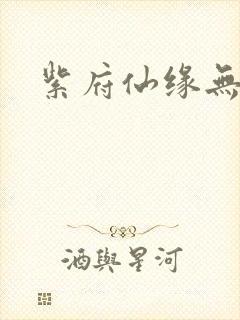 紫府仙缘无弹窗