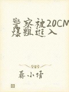 警察被20CM爆粗进入