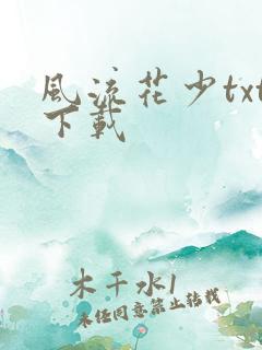 风流花少txt下载