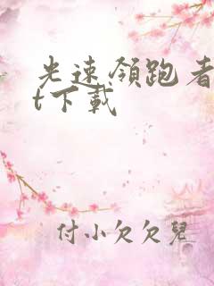 光速领跑者txt下载