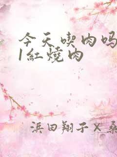 今天吃肉吗1V1红烧肉