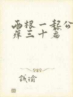 两根一起公憩止痒三十篇