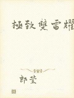 极致双雷耀九天